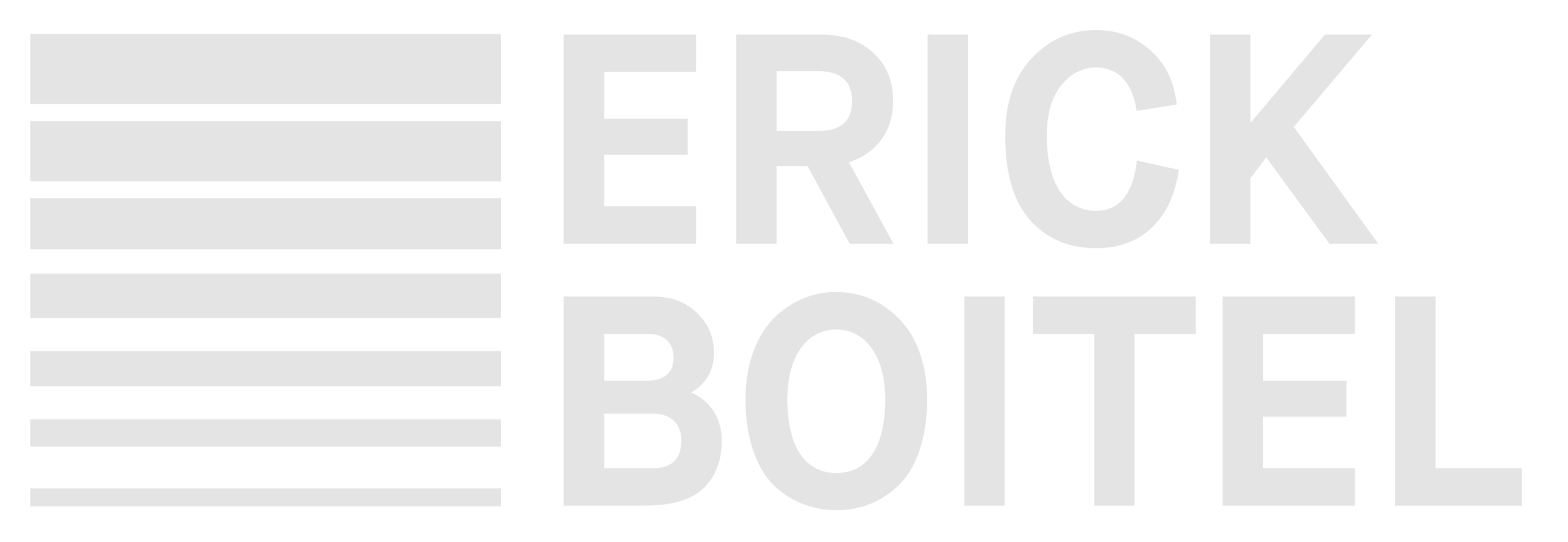 erick boitel logotype blanc complet