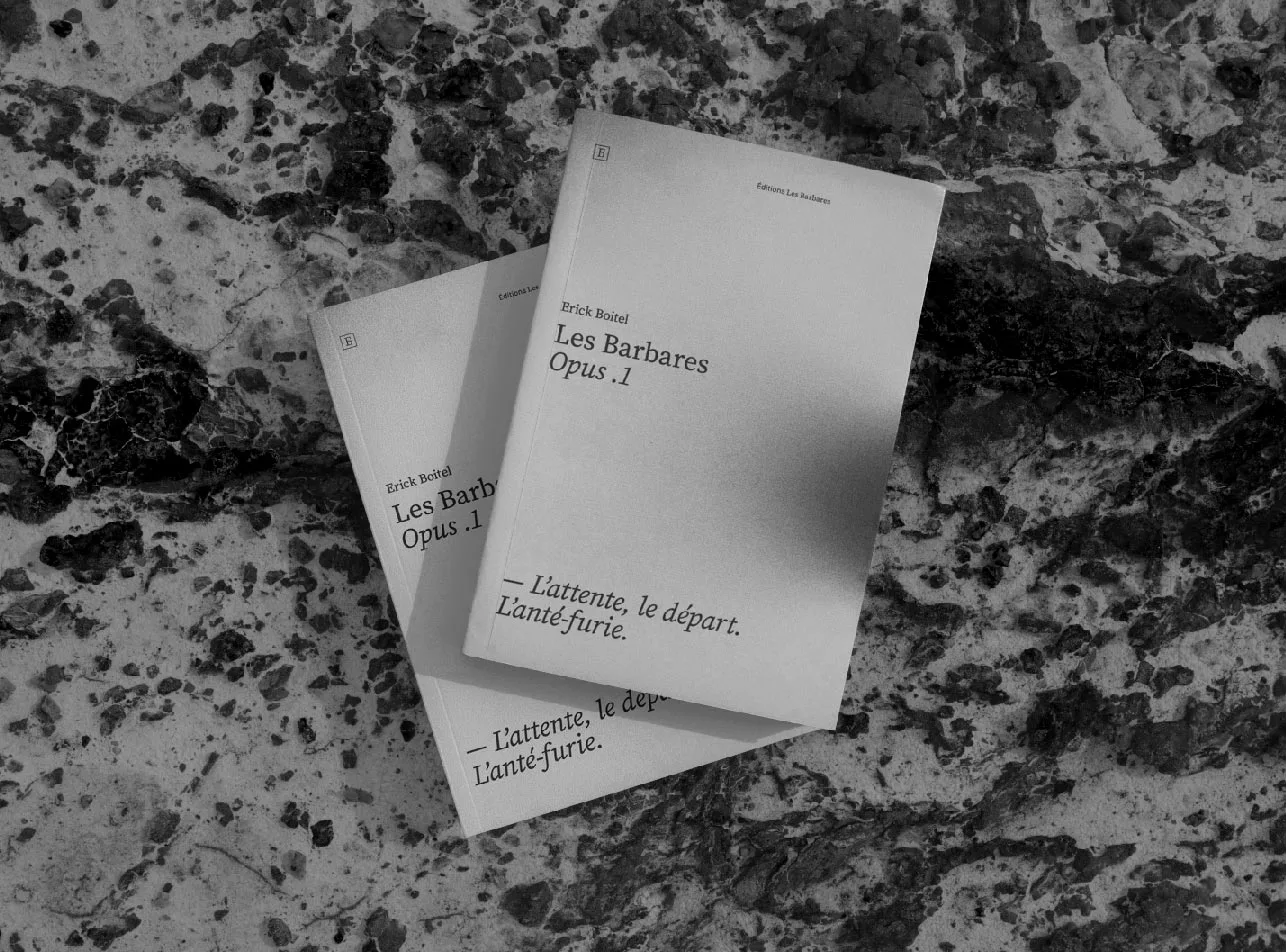 LIVRE erick boitel les barbares